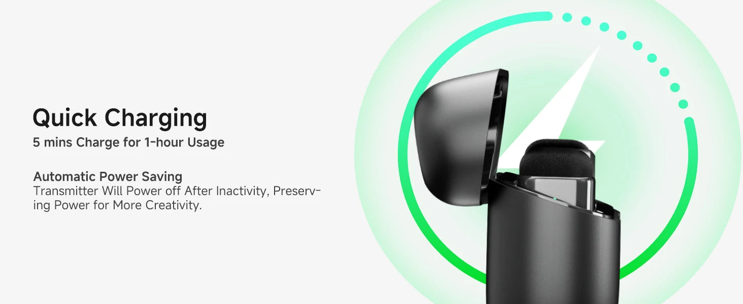 maono T1mini Wireless Lapel Microphone for Phone-Noise Cancellation - ElectronAge