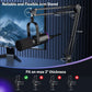 XLR/USB Gaming Microphone Kit: Dynamic PC Mic - ElectronAge