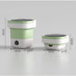 12L Mini Folding Washing Machine Bucket For Socks Underwear Panties Cleaning Portable Small Travel Household Washing Machine