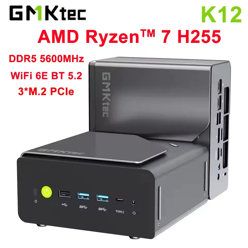 GMKtec NcuBox K12 MINI PC Ryzen 7 - ElectronAge