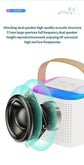 Mini Karaoke Machine LED Portable Bluetooth Speaker - ElectronAge