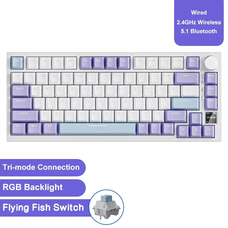 Ajazz AK820/AK820Pro Gaming Mechanical Keyboard - ElectronAge