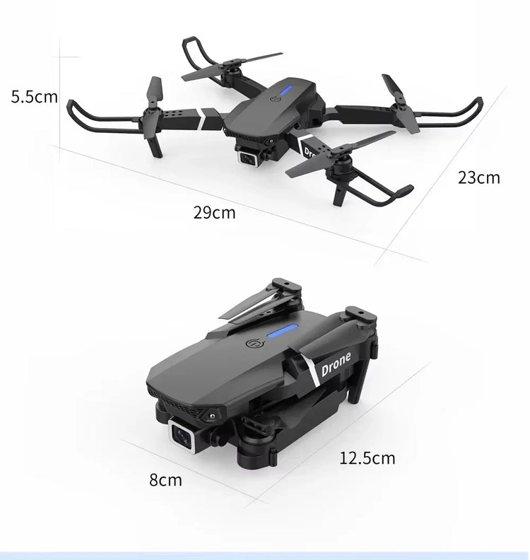 BOALZETD E88PRO Drone - ElectronAge