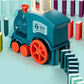 Automatic Domino Train Car Electric Domino Blocks Laying Machine STEM Educational Learning Toys Birthday Gift for Kids Boy Girl