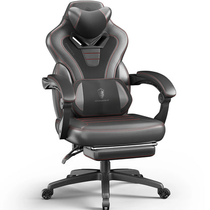 Dowinx Fabric Gaming Chair with Footrest - ElectronAge