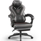 Dowinx Fabric Gaming Chair with Footrest - ElectronAge