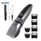 Sejoy Electric Hair Clippers Men Professional kit USB Rechargeable Men&