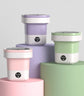 12L Mini Folding Washing Machine Bucket For Socks Underwear Panties Cleaning Portable Small Travel Household Washing Machine