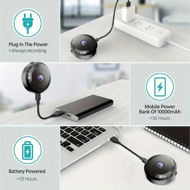DIXSG 4K Mini WiFi Camera Wireless Security HD Camera - ElectronAge