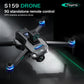 S159 Drone with 4K Camera for Adults, Foldable FPV RC Quadcopter with Optical Flow Positioning, Obstacle Avoidance WiFi Transmis