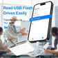 5-in-1 USB 3.0 Type-C SD TF CF Card Reader for iPhone 14 15 16 iPad MacBook Android Huawei Laptop OTG Adapter No APP Requires