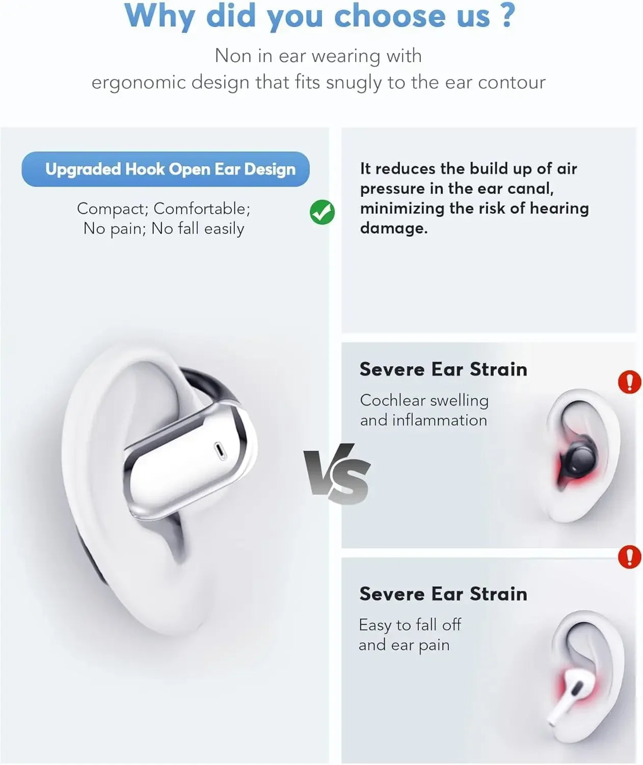 UYUXIO Real Time Translator Headphones - ElectronAge