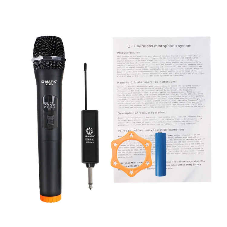 Wireless Microphone G-MARK X120V 2 - ElectronAge