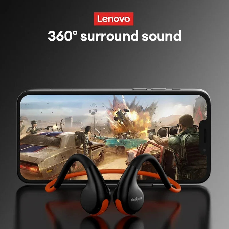 Original Lenovo X7 Air Conduction Headphone - ElectronAge