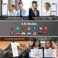 Smart glasses, app translation, color-changing lenses, high-definition voice calls, Hi-Fi music quality, open-ear audio glasses.
