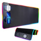 RGB Mouse Keyboard Pad with Wireless Charging Large Pads for Phone Gaming Mousepad Desktop PC Laptop Computer Desks Plate Mat