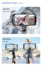 Selfie Stick Tripod Desktop Gimbal Stabilizer Face Tracking Fill Light 360 Rotation for Live Video Shooting Aluminum Alloy Q18