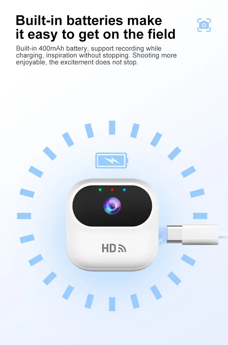 Mini Camera 1080P HD WiFi Smart Home Security - ElectronAge