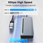 7 in 1 Multi Memory Card Reader USB C USB SD Card Reader for SD TF CF XD MS SD，for PC Plug and Play