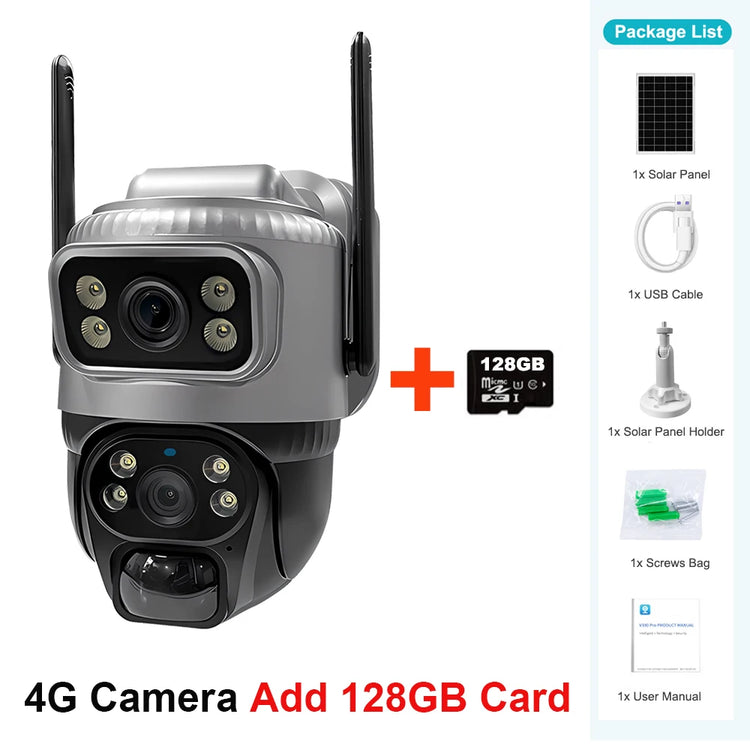 V380 Dual Lens 4G Camera - ElectronAge