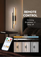 Rechargeable Wall Sconces Lights Wireless Wall Lamp Battery Powered 4400mAh LED Wall Light for Home Corridor Decoration 50cm