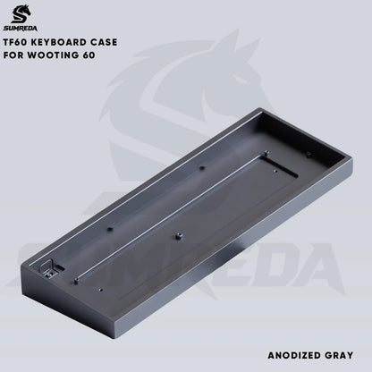 SUMREDA TF60 Aluminum Keyboard Shell GH60 60% Keys Layouts GH60 Keyboard Case For Wooting 60HE Mad 60he Win60 keyboard Cover