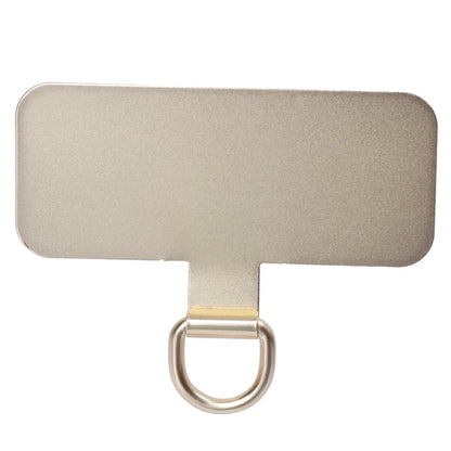 4/1PCS Ultra Thin Stainless Steel Phone Tether Tab Universal Cellphones Lanyard Patch Gasket Hang Rope Straps Metal Card Clip