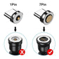 5PCS 7PIN Magnetic Cable Plug Round Fast Charging Adapter Tips for IPhone Samsung Huawei Xiaomi Red Mi OPPO Magnet Charger 2028