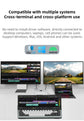 12.3 Inch HD IPS Panel Portable Gaming Monitor 1920*720 USB Interface 90° Foldability Touch Screen Keyboard High Resolution