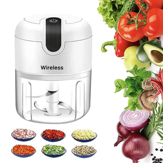 XIADYINJIA 1 set of ginger and garlic grinder 260ML - ElectronAge