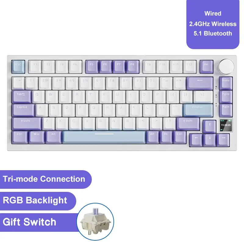 Ajazz AK820/AK820Pro Gaming Mechanical Keyboard - ElectronAge