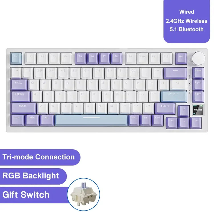 Ajazz AK820/AK820Pro Gaming Mechanical Keyboard - ElectronAge
