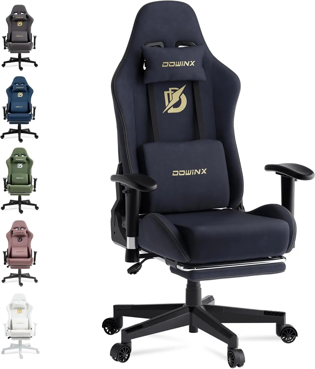 Dowinx Gaming Chair with Massage Lumbar Support - ElectronAge