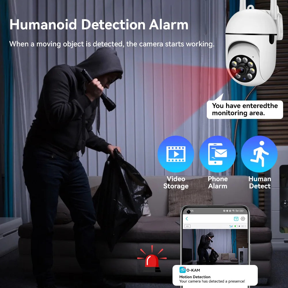 O-Kam Pro 2.4G 8MP Wifi Camera - ElectronAge