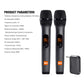 G-MARK M23 UHF 2 Channel Wireless Microphone System - ElectronAge