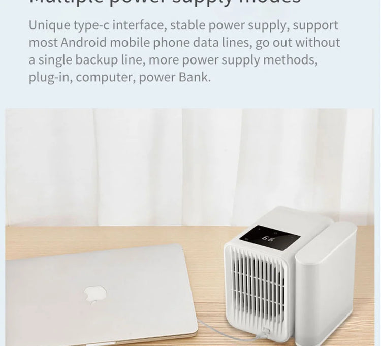 Zoeydam Portable Microhoo Mini Air Conditioner - ElectronAge