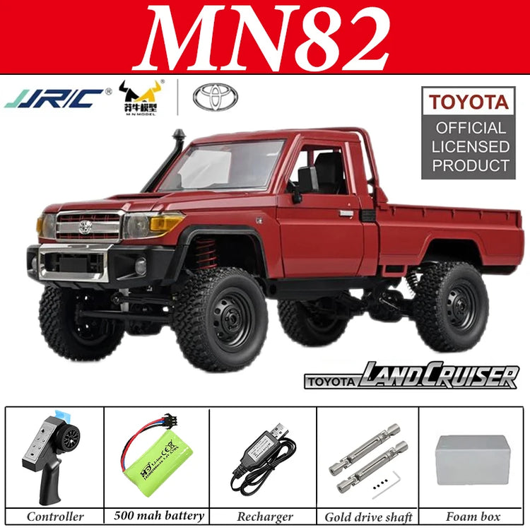 MENGXI MN82 Pro RC Car 1/12 4WD Simulation Off-road Climbing Car - ElectronAge