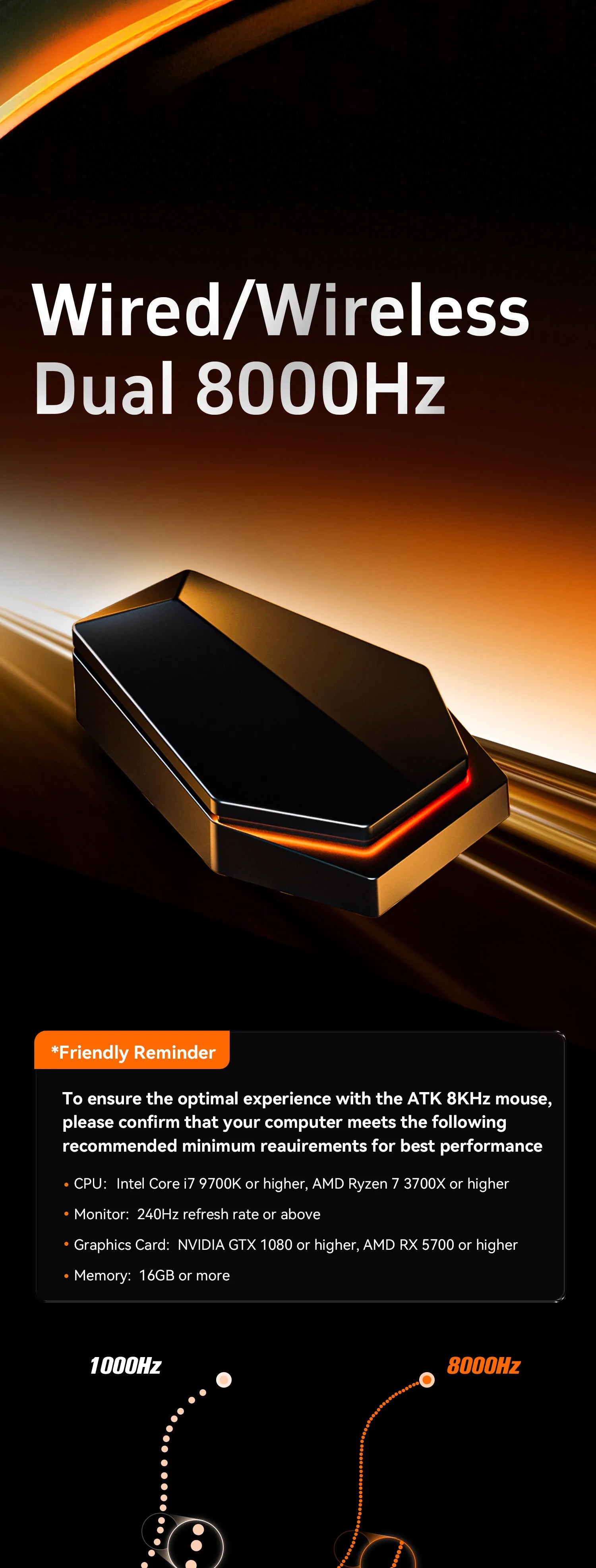 ATK Dragonfly A9 Series Wireless Mouse - ElectronAge