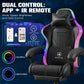 Ergonomic Gaming Chair with RGB LED Lights - ElectronAge