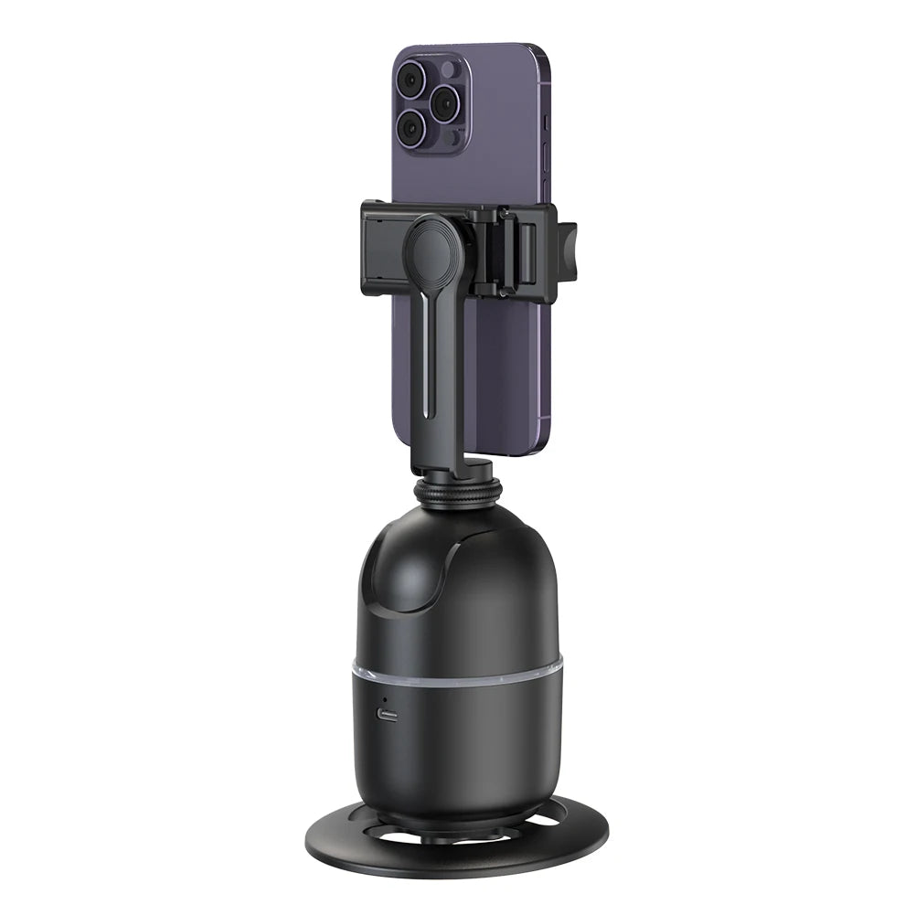 ALLOYSEED Auto Face Tracking Tripod 360° Rotation Auto Tracking Phone Holder - ElectronAge