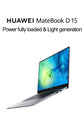 2022 HUAWEI MateBook D15 Netbook 15.6 Inch i5-1240P/i7-1260P 16GB 512GB Laptop Iris Xe Graphics Wifi 6 SSD LPDDR4X