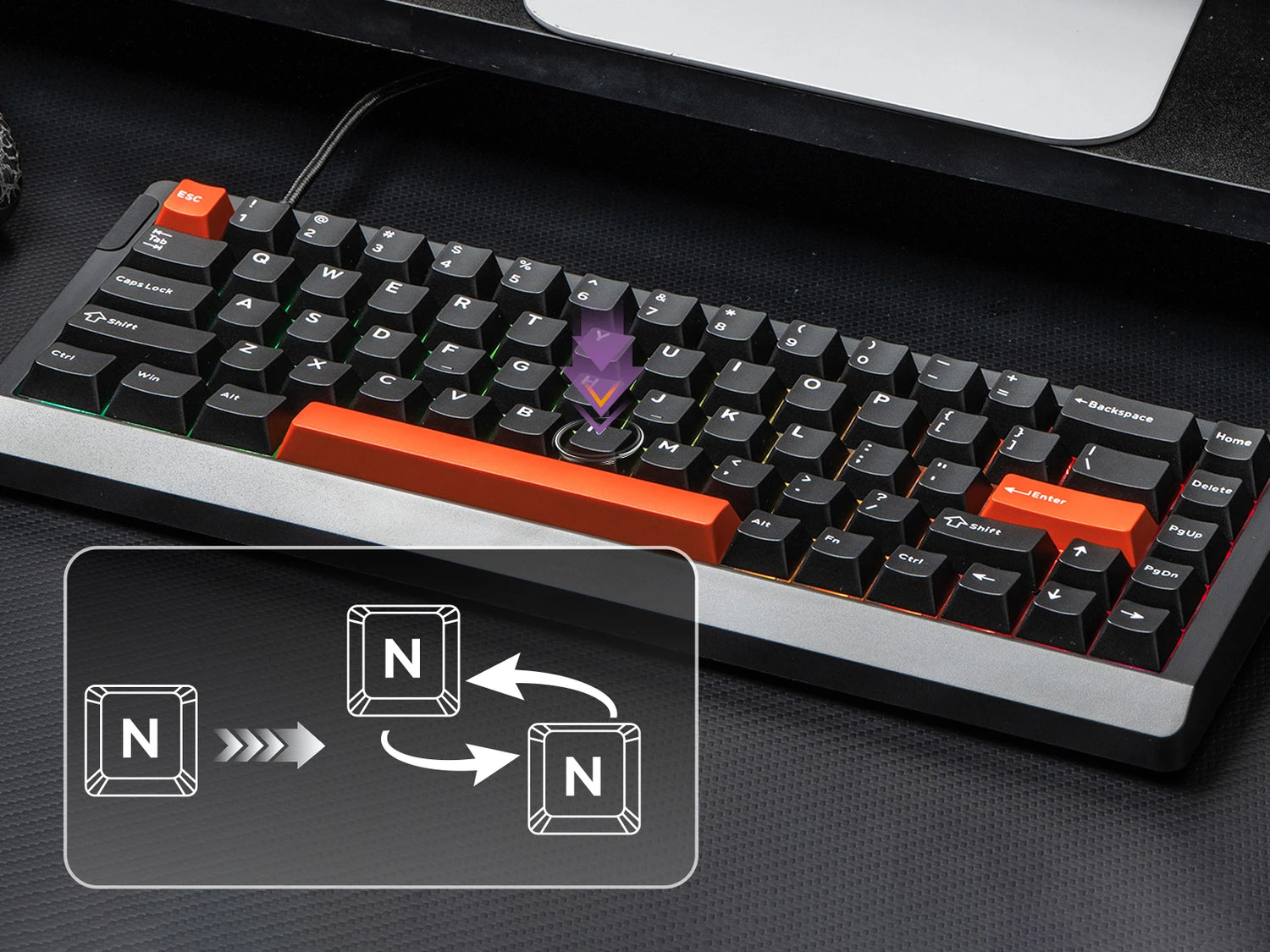 EPOMAKER HE68 Lite Keyboard - ElectronAge