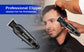 Professional Hair Clippers Set for Men,Cordless Rechargeable Clippers Set and Trimmers Kit Haircut Clipper Set for men gift