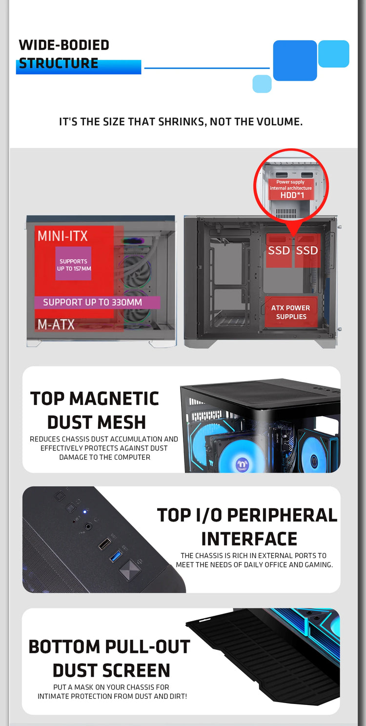 YEAH MAGIC Canopy Mini Gaming Desktop - ElectronAge