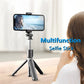 Roreta 2025 foldable Tripod for Smartphone,phone Stand with Bluetooth shutter,Wireless Selfie Stick brackets with Phone Holder