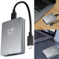 2 in 1 CFexpress Type A SD Card Reader Cardreader Adapter USB 3.2 10Gbps Memory Card Reader with USB C To USB C/A Cable for SLR