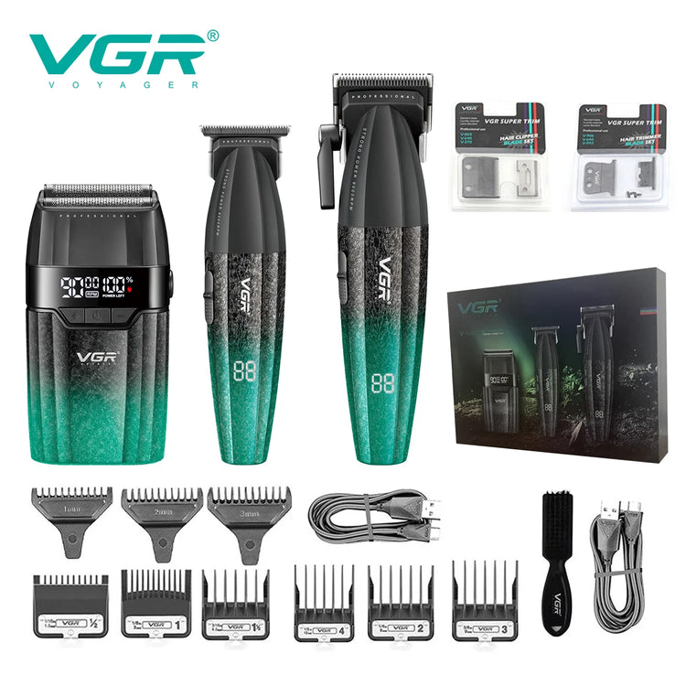 VGR Hair Trimmer Professional 9000 RPM Hair Clipper - ElectronAge