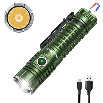 Wurkkos TS22 Rechargeable LED Flashlight 4800LM