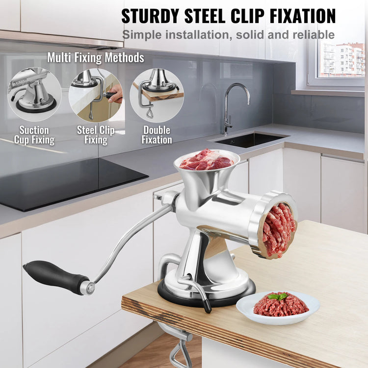 SucceBuy Manual Meat Grinder 304 - ElectronAge