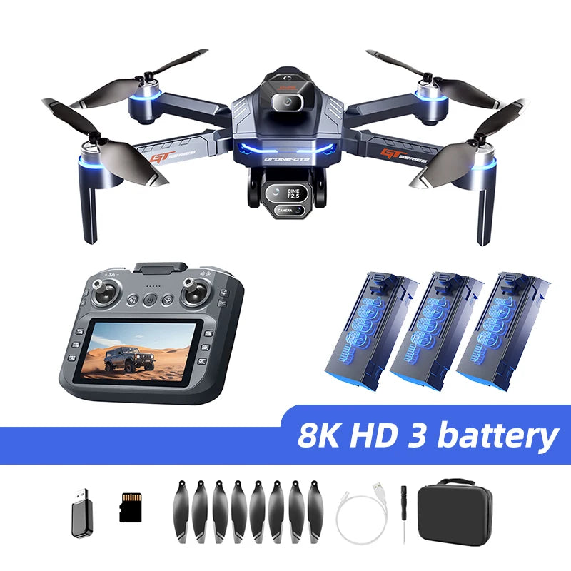 Lenovo GT8 Drone 8K HD Three-camera - ElectronAge